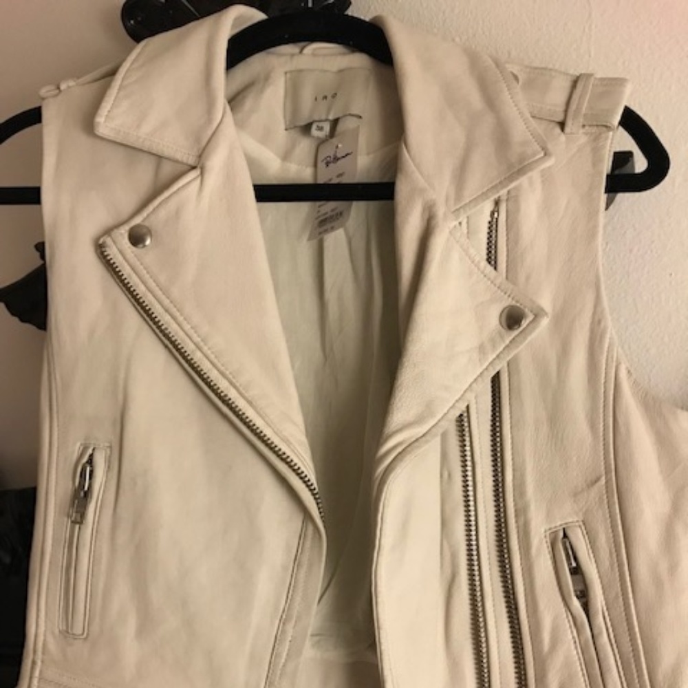 IRO Leather vest